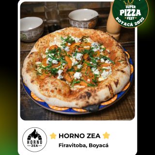 ✨Ganador del Super Pizza Fest Boyacá 2025 🍕 Felicitamos a Horno Zea, creador de una propuesta que destacó por sus ingredientes y sabor. Gracias por ser parte de esta edición 👏🏼 
.
#firavitoba #superpizzafest #pizzafest #boyaca