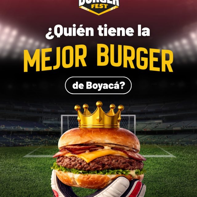 Buscamos la Burger Mundialista de Boyacá 🍔⚽️ Quién será el ganador de la copa? 🏆 Se viene el Burger Fest Boyacá 2026del 17 al 18 de junio 🔥 Cuál no puede faltar? Etiquétalos aquí 👇
