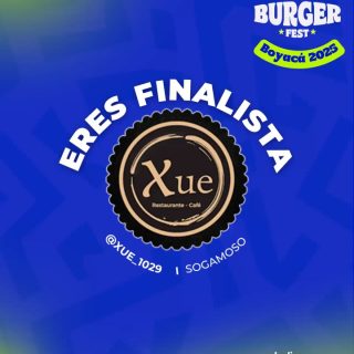 ¡Finalista! 🎉 @xue_1029 estás en el Top 4 de las mejores Hamburguesas de Boyacá 👏🏼 dejando en alto el nombre de Sogamoso en el Burger Fest Boyacá 2025 🍔🔥 Nos vemos en una final épica 😎